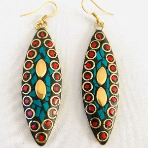 Handmade Tibetan Earrings